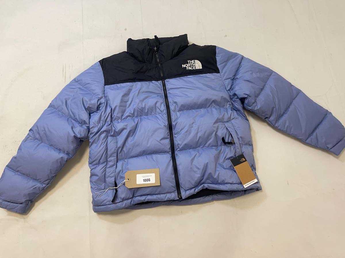 Lot 1006 - The North Face plus nuptse jacket in folk blue...