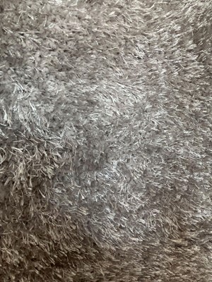 Lot 5036 - Silver and grey deep pile carpet