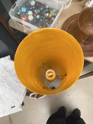 Lot 5045 - Mid century rocket lamp