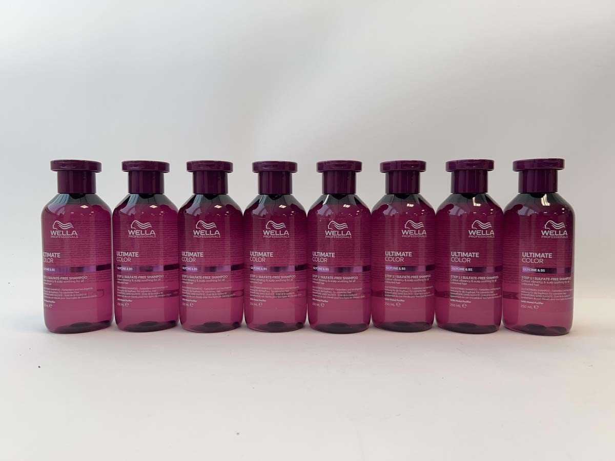Lot 8x Wella Professionals Ultimate Color Sulphate-...