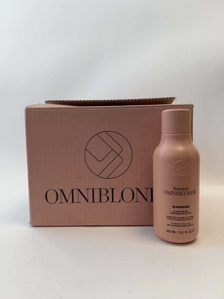 Lot 12x OMNIBLONDE Rejuvenation Shampoo 300ml, boxed