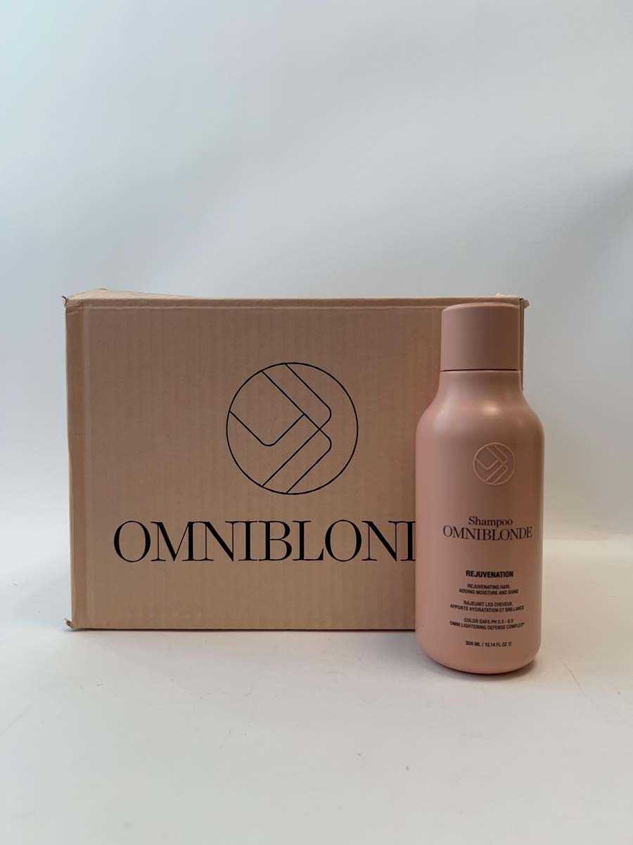 Lot 12x OMNIBLONDE Rejuvenation Shampoo 300ml, boxed
