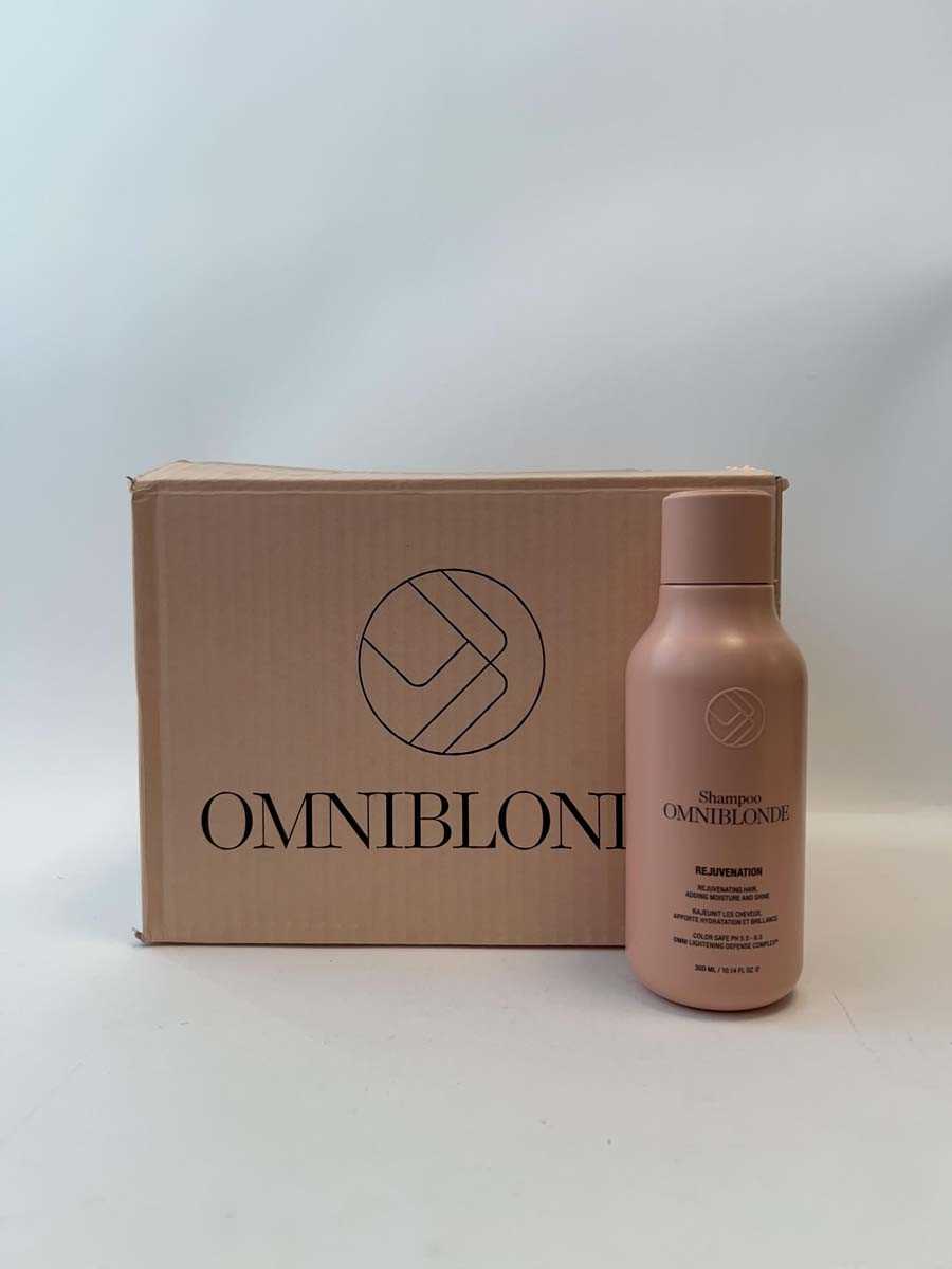 Lot 12x OMNIBLONDE Rejuvenation Shampoo 300ml, boxed