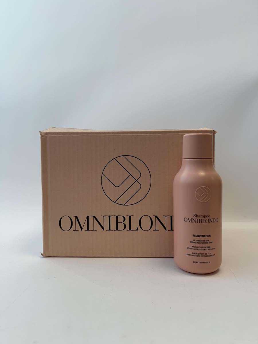 Lot 12x OMNIBLONDE Rejuvenation Shampoo 300ml, boxed