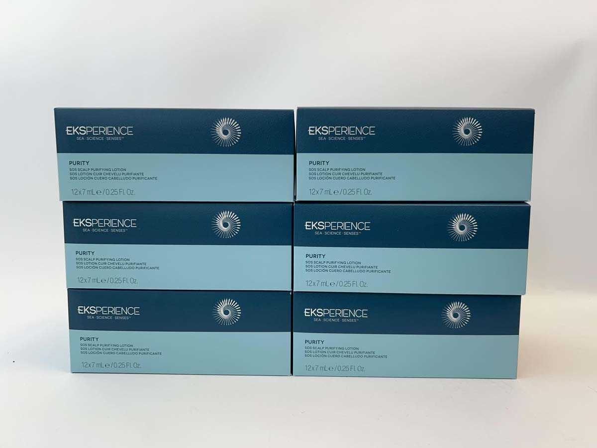 Lot 6x EKSPERIENCE Purity, SOS Scalp Purifying Lotion