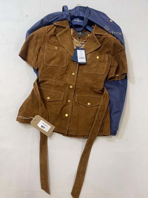Lot Fairfax & Favor the jessie top in dark tan...