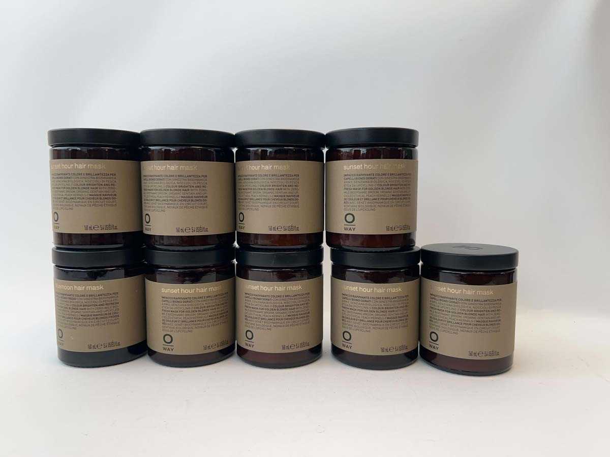 Lot 8x O | WAY Sunset Hour Hair mask, 160ml and 1x...