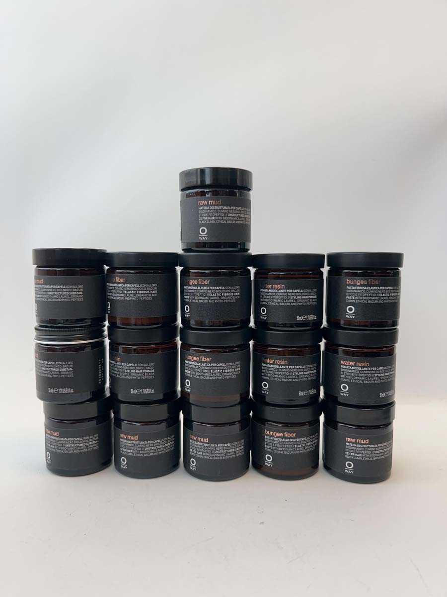 Lot 7x O | WAY Raw Mud, 5x O | WAY Bungee Fiber...