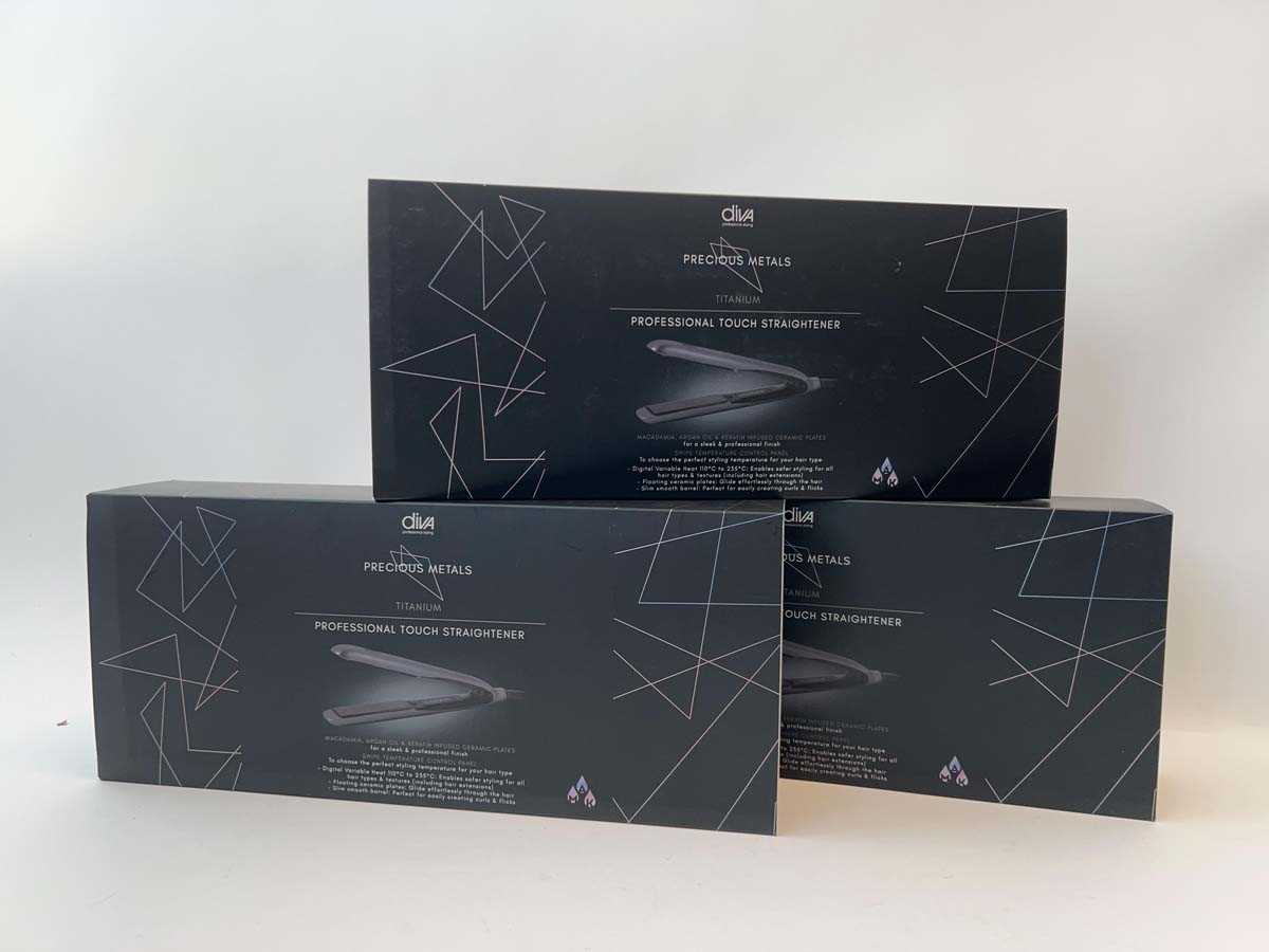 Lot 3x Diva Precious Metals Professional Touch...