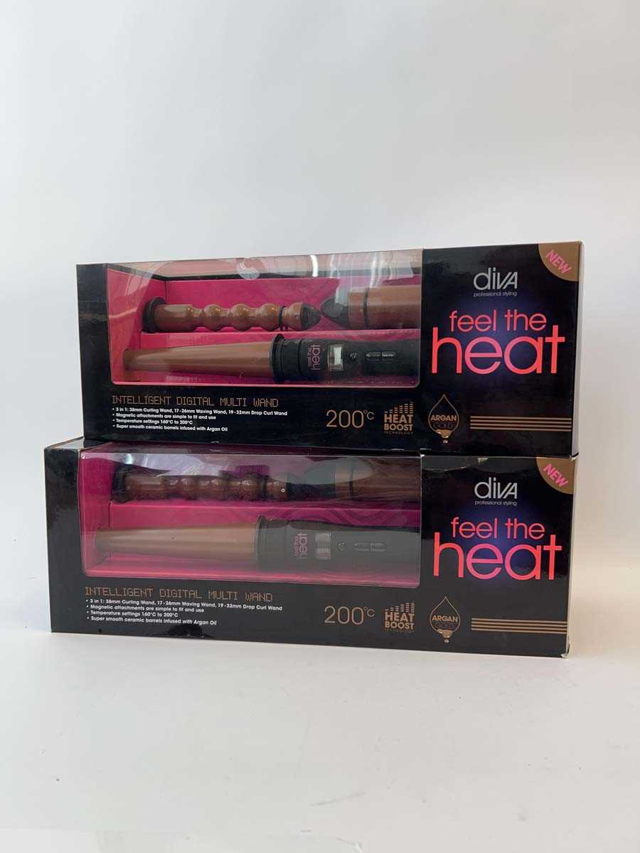 Lot 2x Diva Feel The Heat Intelligent Digital...