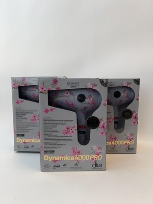 Lot 3x Diva Radiant Shine Dynamica 4000PRO Hair Dryer