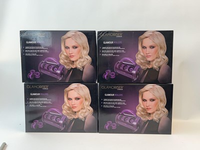 Lot 4x Glamoriser London Glamour Rollers