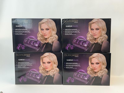 Lot 4x Glamoriser London Glamour Rollers