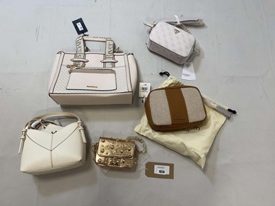 Lot 5x Handbags to include Zara, Pom Pom, River...