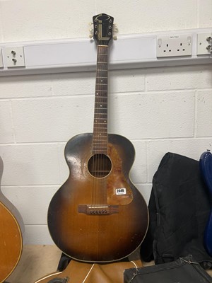 Lot 2446 - Harmony Roy Smeck 6 string acoustic guitar...