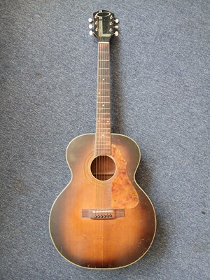 Lot 2446 - Harmony Roy Smeck 6 string acoustic guitar...