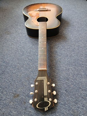 Lot 2446 - Harmony Roy Smeck 6 string acoustic guitar...