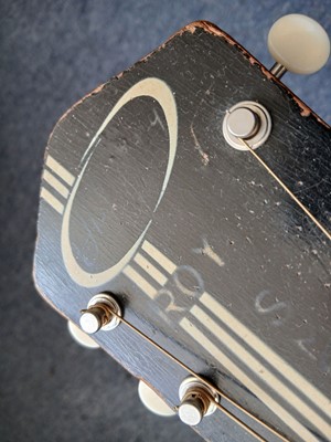Lot 2446 - Harmony Roy Smeck 6 string acoustic guitar...