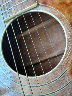 Lot 2446 - Harmony Roy Smeck 6 string acoustic guitar...