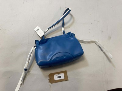 Lot Tory Burch ella recycled drawstring small tote...