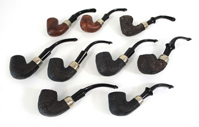 Lot 94 - A group of nine K&P Peterson 'Standard System'...