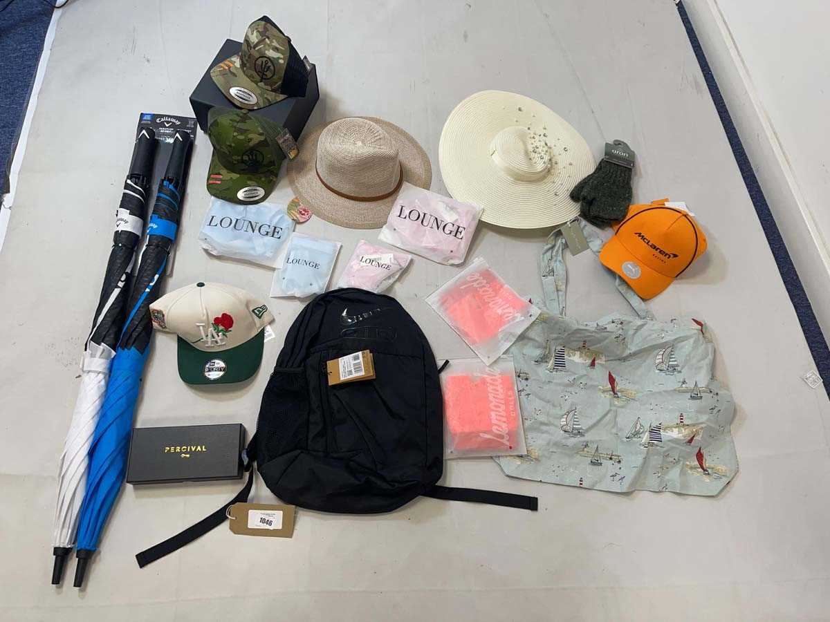 Lot 1046 - Designer accessories to include Callaway,...