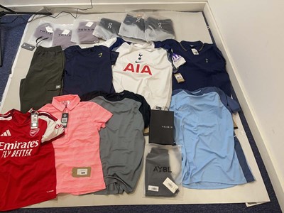 Lot Sportswear to include Nike, Thrive, On Cloud, etc
