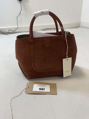 Lot Radley London the compton handbag in suede russet
