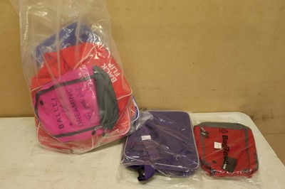 Lot 10 various sports bags to include Bag Base,...