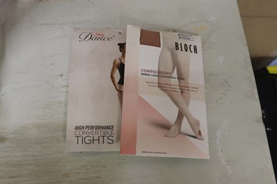 Lot Approx. 25 Bloch contour soft tights, mixed...