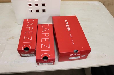 Lot 8 boxed pairs of Capezio assorted dance shoe...