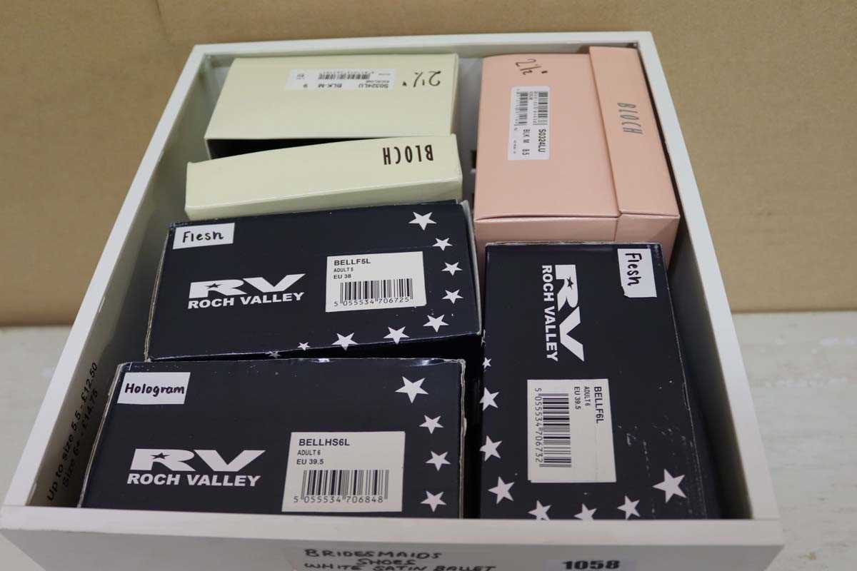 Lot 3 pairs of Roch Valley adults dance shoes and...