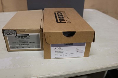 Lot 6 pairs of Freed dance shoes in mixed sizes