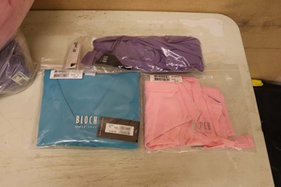 Lot Approx. 25 Bloch long sleeve wrap tops, tank...