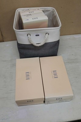 Lot 4 pairs of Bloch dance shoes in mixed sizes