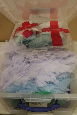 Lot Plastic stacking box containing approx.10...