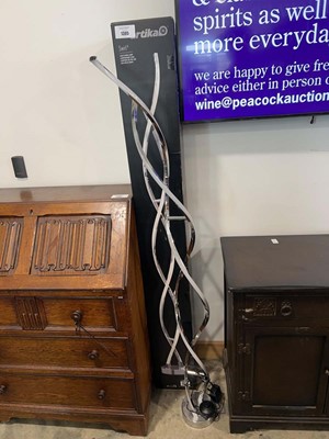 Lot 1305 - 2 Artika Swirl LED floor lamps: 1 boxed, 1 loose