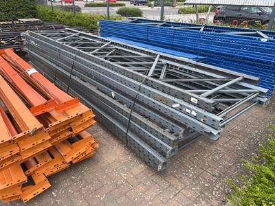 Lot 4120 - 9 bays of Dexion Speedloc 5 metre high...