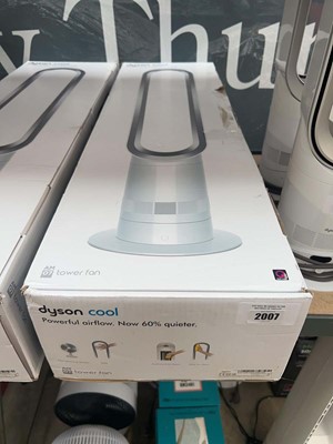 Lot 2007 - Boxed Dyson AM07 Cool Tower Fan (with remote)
