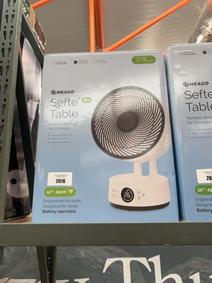 Lot 2016 - Boxed Meaco SeftiePro 10" table top fan