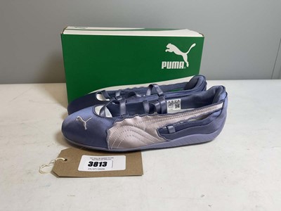 Lot Puma UK6.5 speedcat satin ballet flats in...