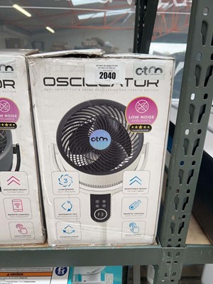 Lot 2040 - Boxed ATM Oscillator pedestal fan