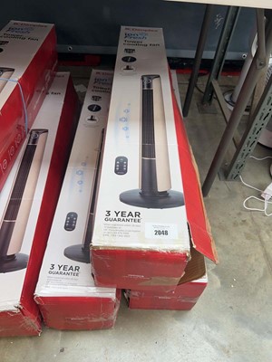 Lot 2048 - 3 boxed Dimplex ION Fresh tower fans