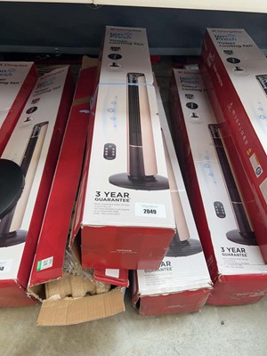 Lot 2049 - 3 boxed Dimplex ION Fresh tower fans