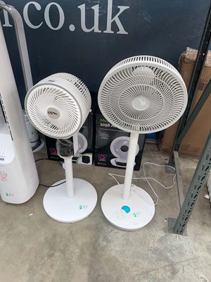 Lot 2054 - OTN Turbo FX fan together with a Duux pedestal...
