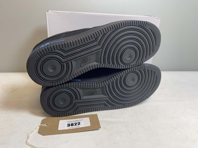 Lot Nike UK10 air force 1'07 trainers in black -...