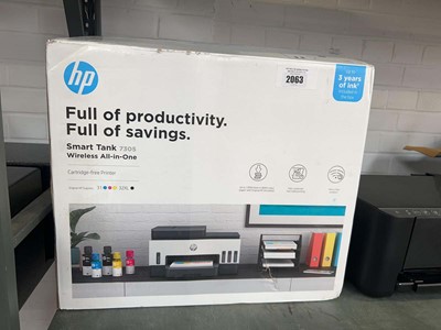 Lot 2063 - Boxed HP Smart Tank 7305 Wireless All-In-One...