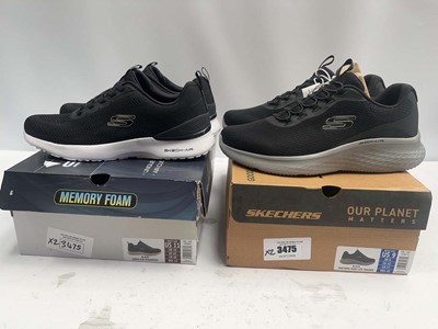 Lot 2x pairs Men's Skechers trainers Lite/...