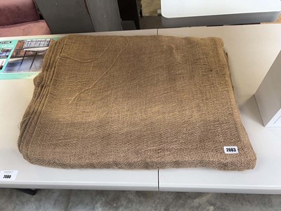 Lot 2083 - Large quantity of Hessian