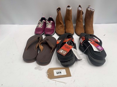 Lot 6x pairs of shoes Osprey, Khombu, Flojos